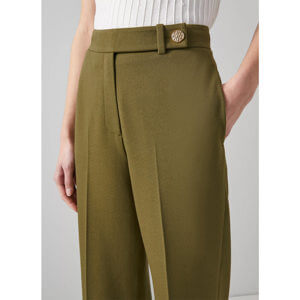 LK Bennett Billie Tailored Crop Wide Trouser